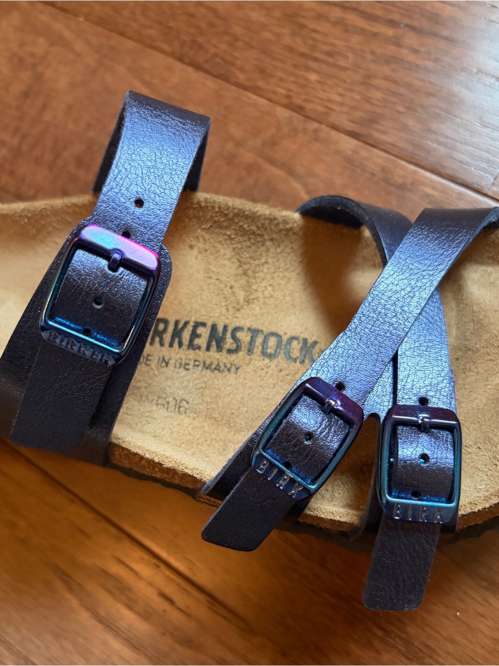 Birkenstock Franca Sandals - midnight blue - Picture 3 of 6